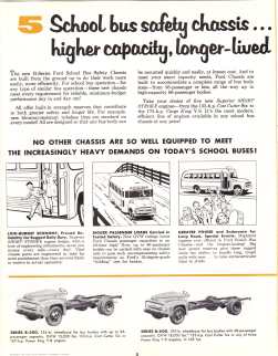 1956 Ford Bus Brochure, Page 2